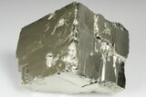 Shiny, Cubic Pyrite Crystal - Peru #190965-1